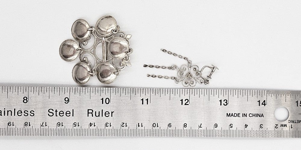 Norwegian Sterling Brooch Jewelry Vintage Norwegian Sterling Silver Solje Brooch #12