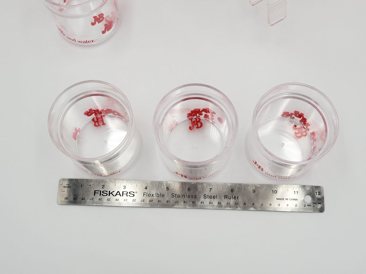 J & B Scotch Whisky Barware Set J & B Lucite Tumbler Barware Set