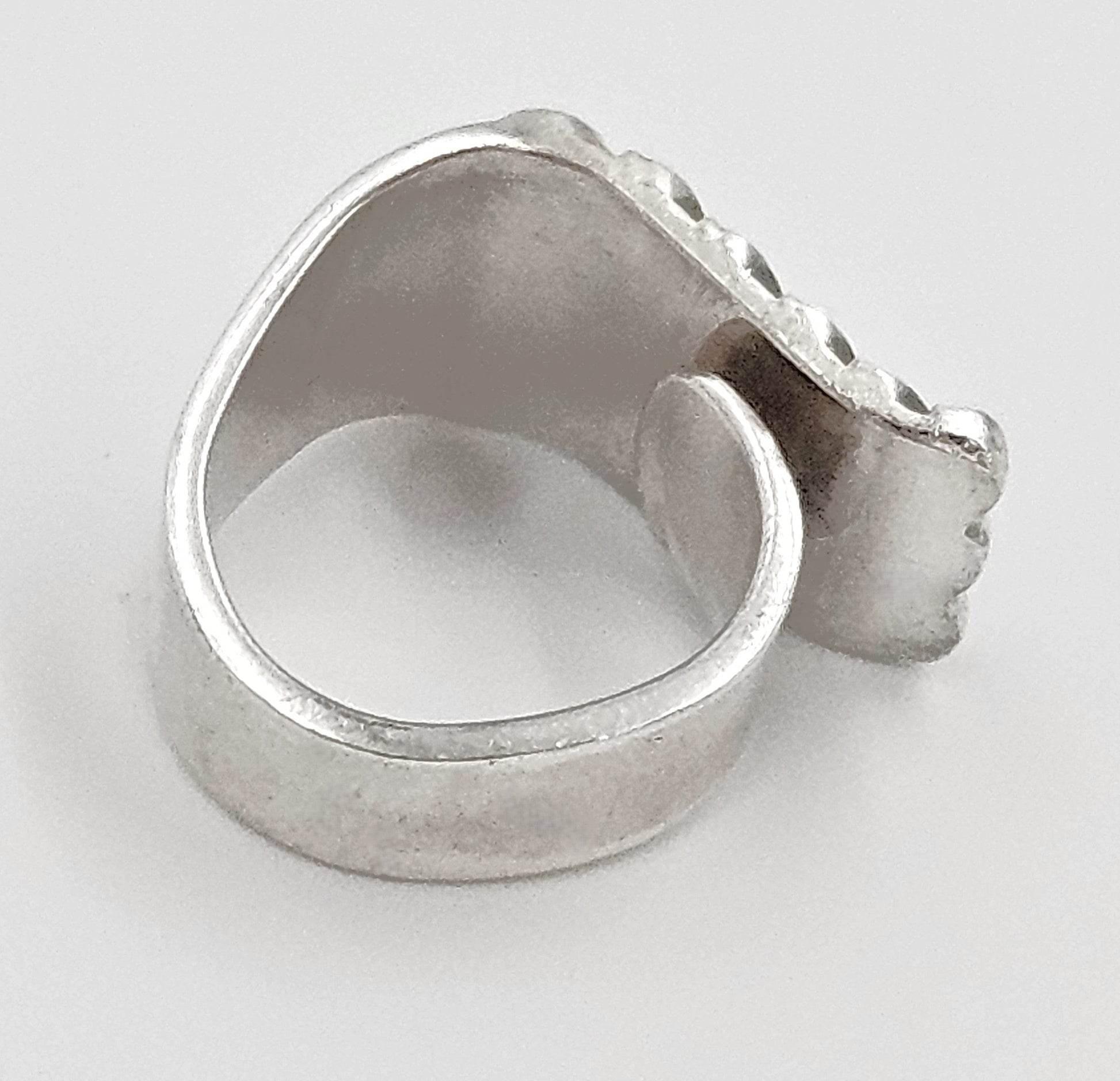 Norway Plus Designs Jewelry RARE Norway + Designs AGE Sterling Modernist X Large Unisex Ring C. 1960s