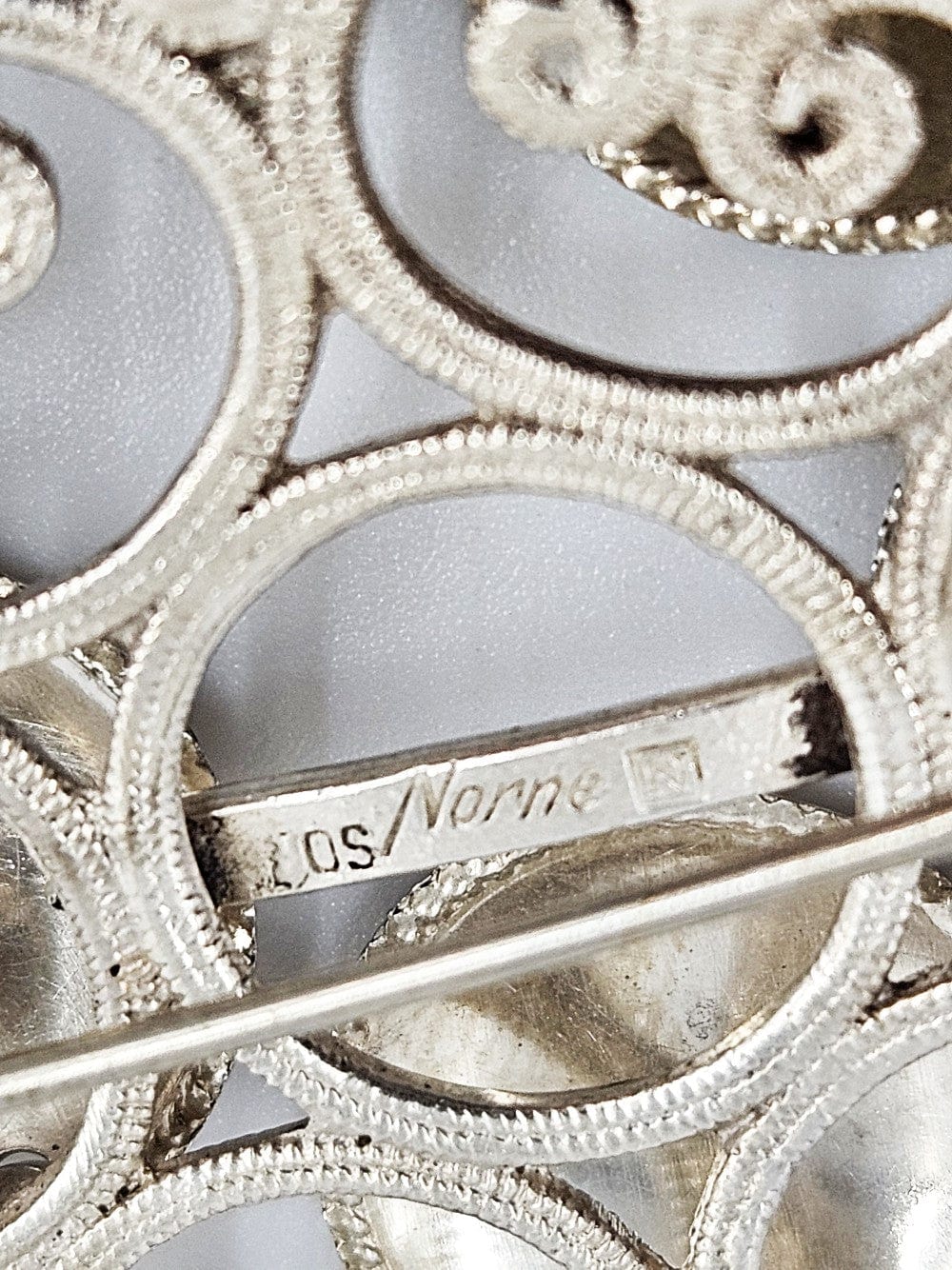 Norwegian Sterling Brooch Jewelry Vintage Norwegian Sterling Silver Solje Brooch #12