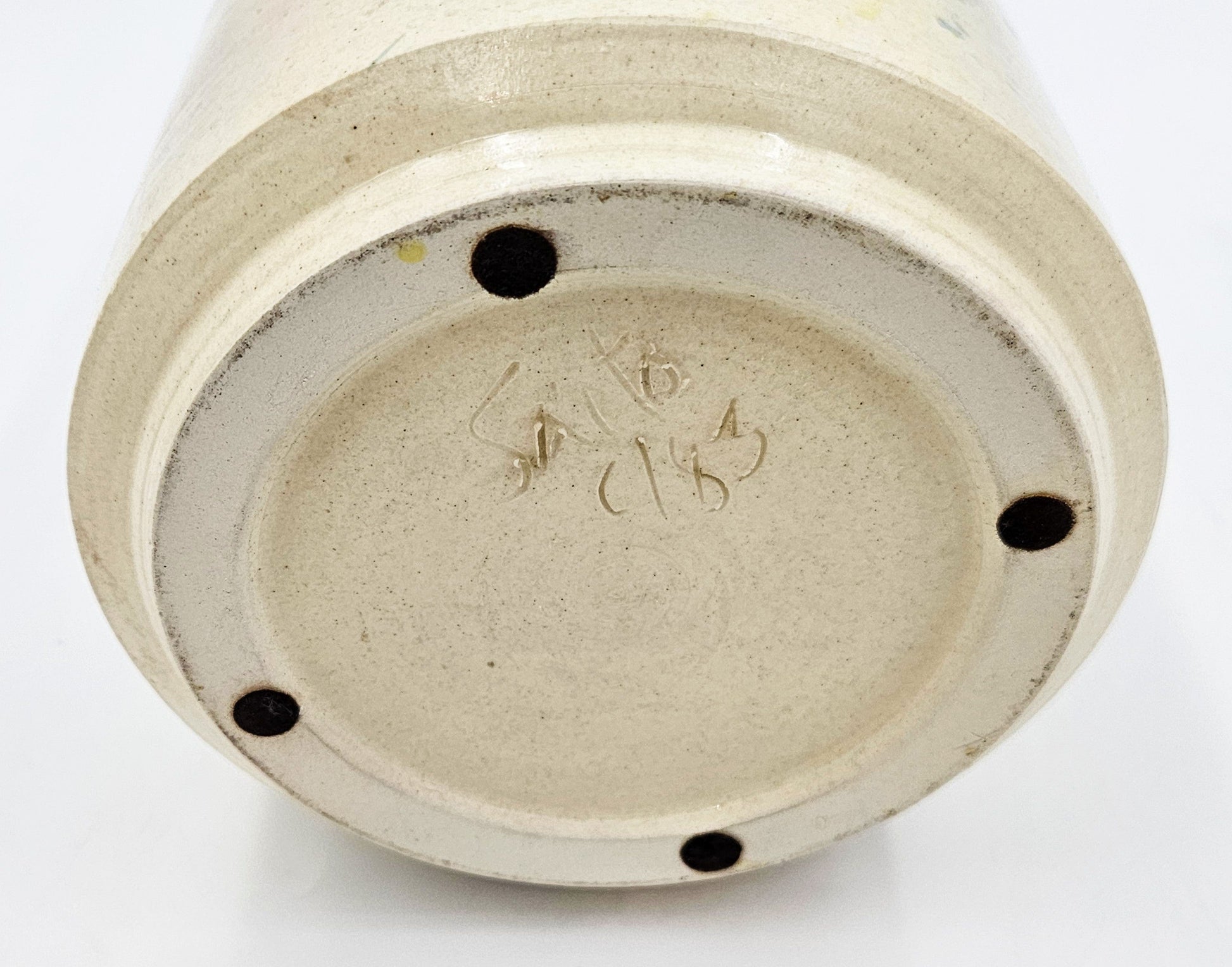 Ted Saito Home Decor Vintage Ted Saito Ceramic Vase Circa 1980s