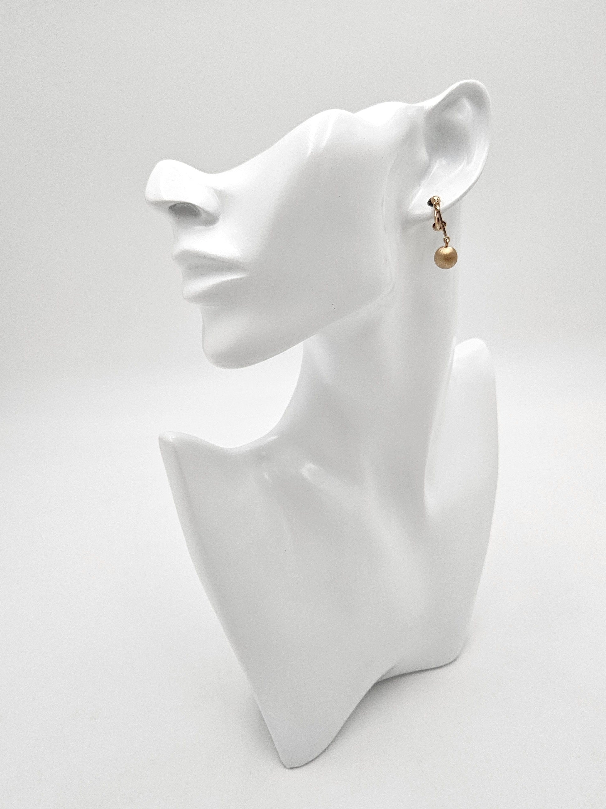 Veikko Kalevi Piirainen Jewelry Rare Veikko Kalevi Piirainen Finland 14k 585 Modernist Dangle Earrings 1970