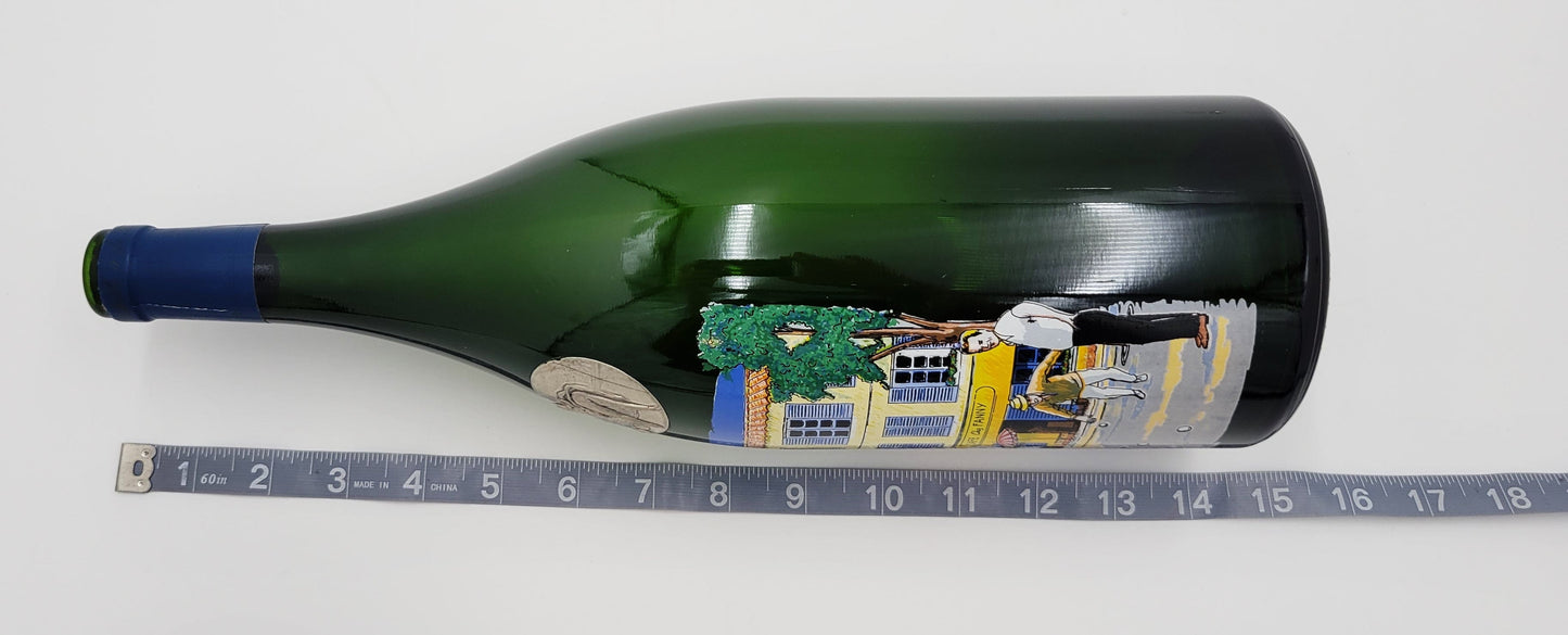 Ketel One Vodka Barware Cheeky Parisian Wine Bottle Decor